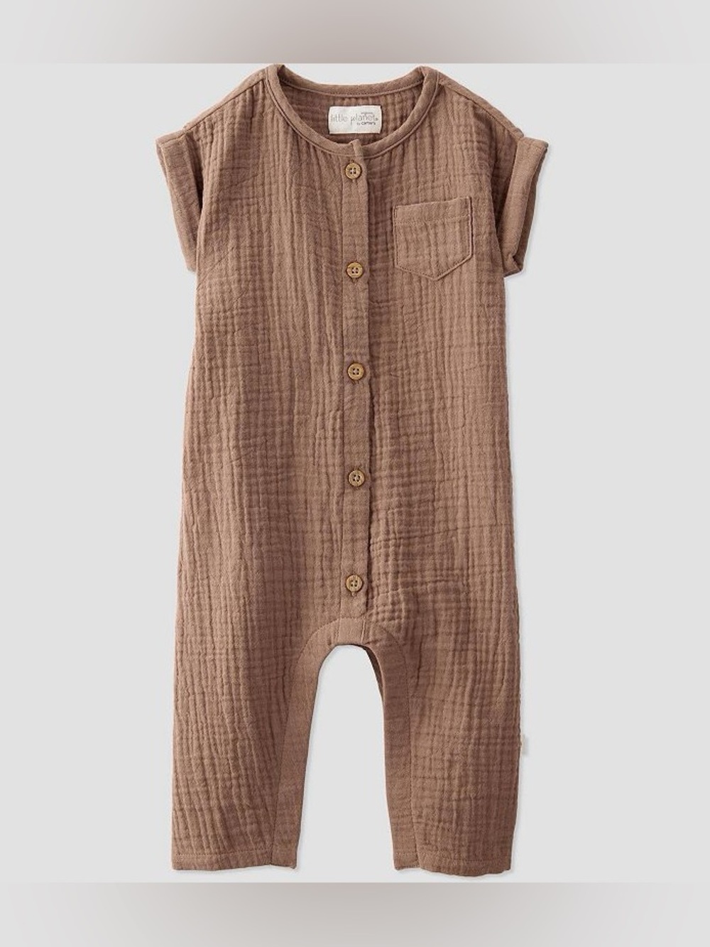 Little Planet by Carter’s Organic Cotton Gauze Jumpsuit